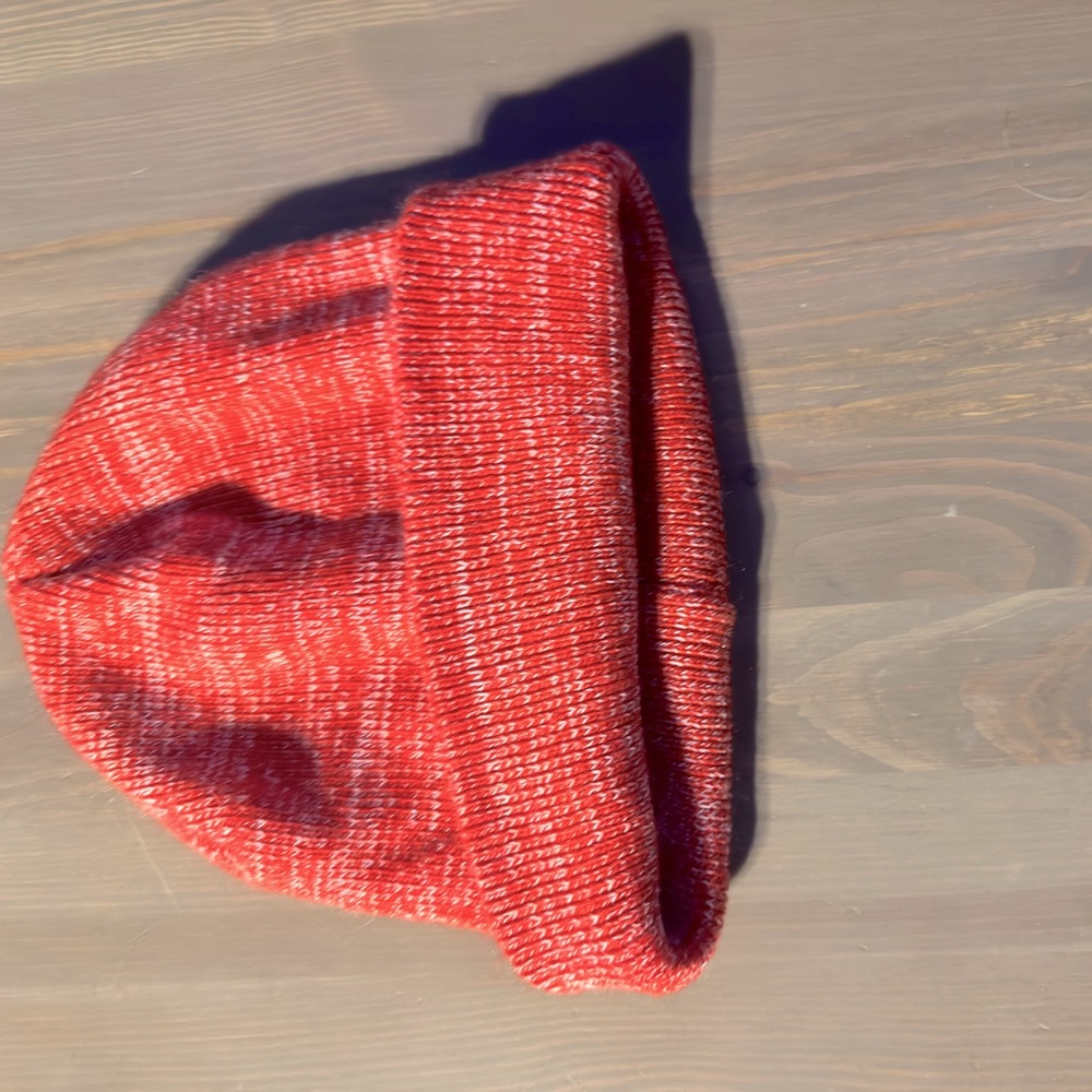 Red super stretchy beanie